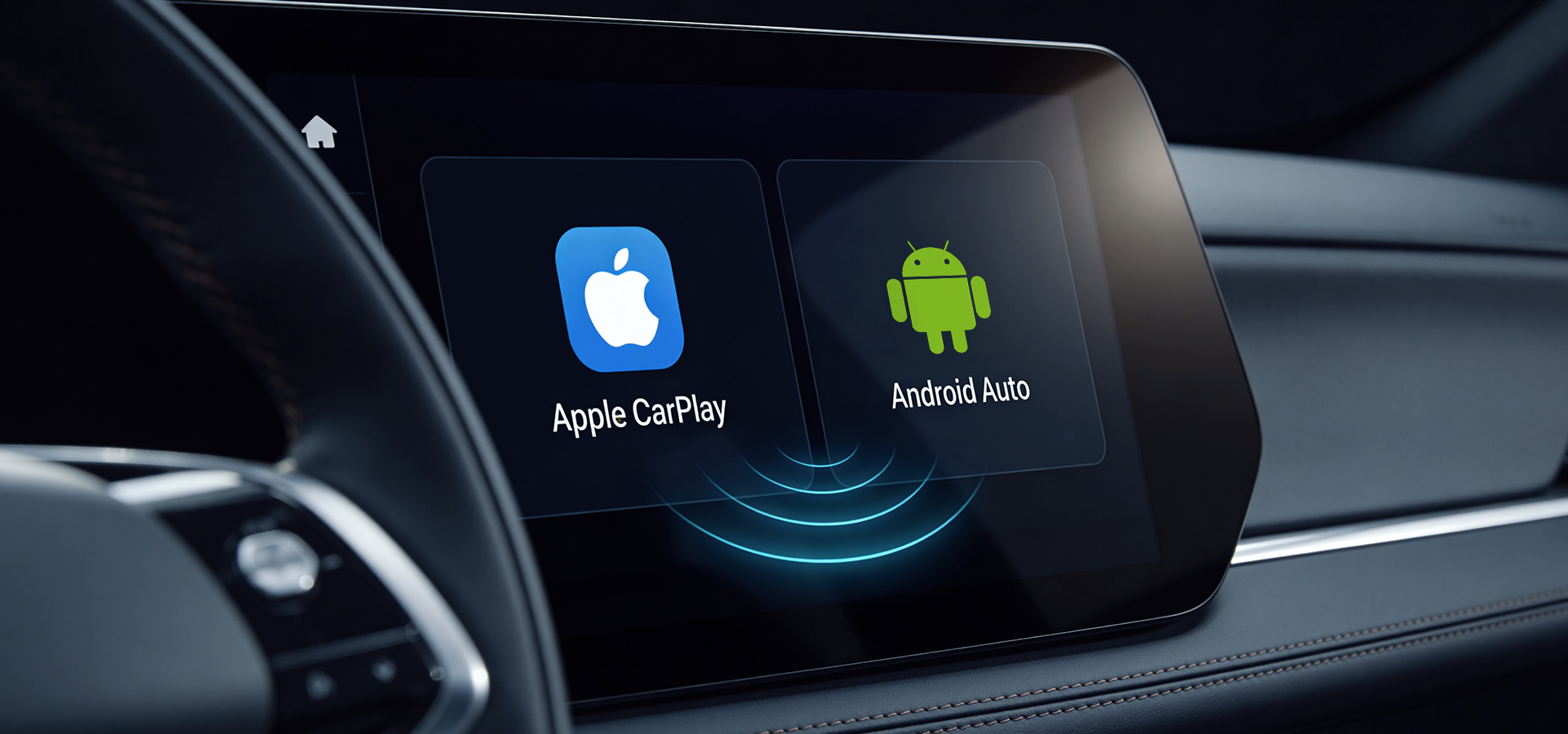 wireless apple carplay and android auto